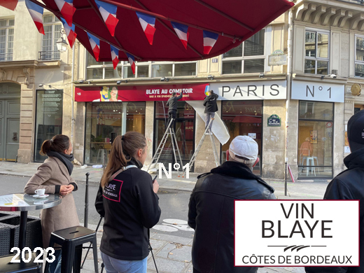 Vins de Blaye Pop Up Store Paris